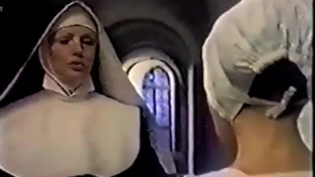 Granny's attic presents: a vintage 1970s bdsm italian porn film, 'nun's behaving badly'
