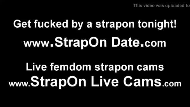 I bought a big expensive strapon to fuck you with