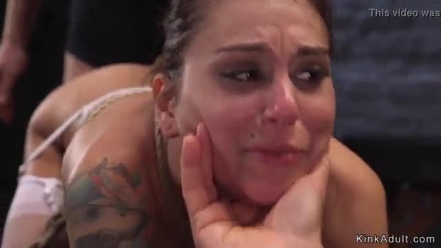 Tied up student gets cock up her ass bdsm