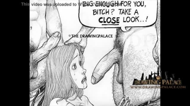 Hot sex slave in hardcore adult 3d game and cartoon porn